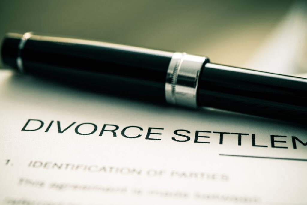 divorce settlement